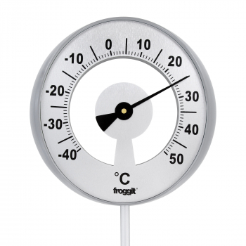 froggit XXL garden thermometer with large temperature display (117cm high)